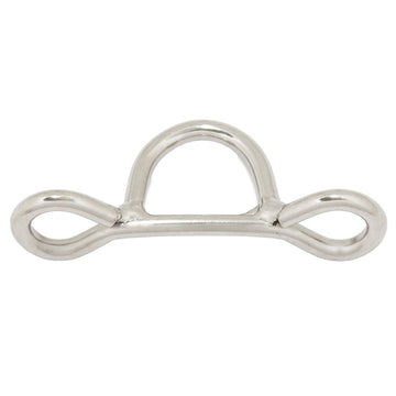 HILASON 1" Tie Down 5mm Stainless Steel Nickel Plated Horse Barn Supplies